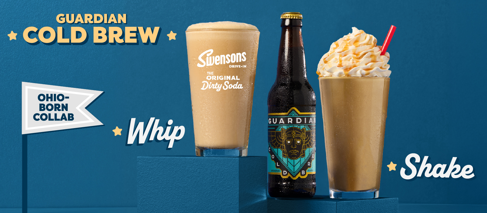 Guardian Cold Brew Whip & Shake. Ohio-Born Collab.